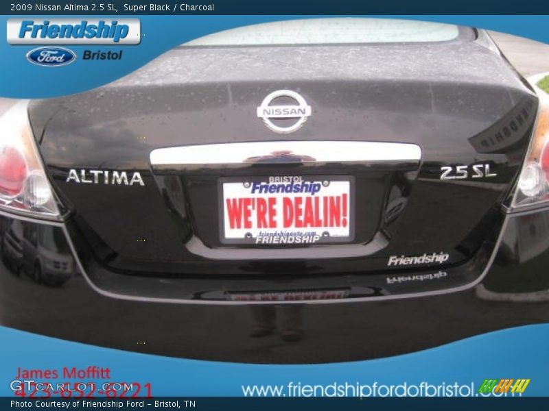 Super Black / Charcoal 2009 Nissan Altima 2.5 SL