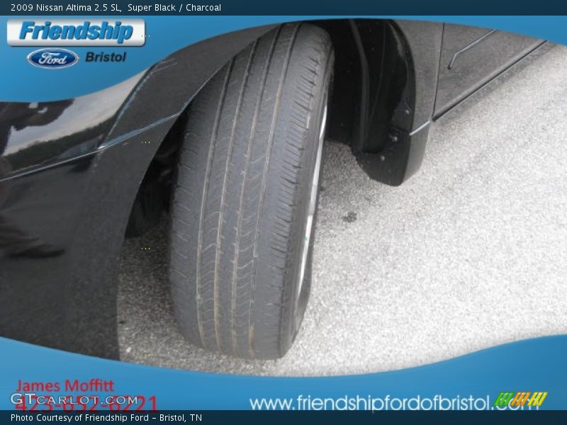 Super Black / Charcoal 2009 Nissan Altima 2.5 SL