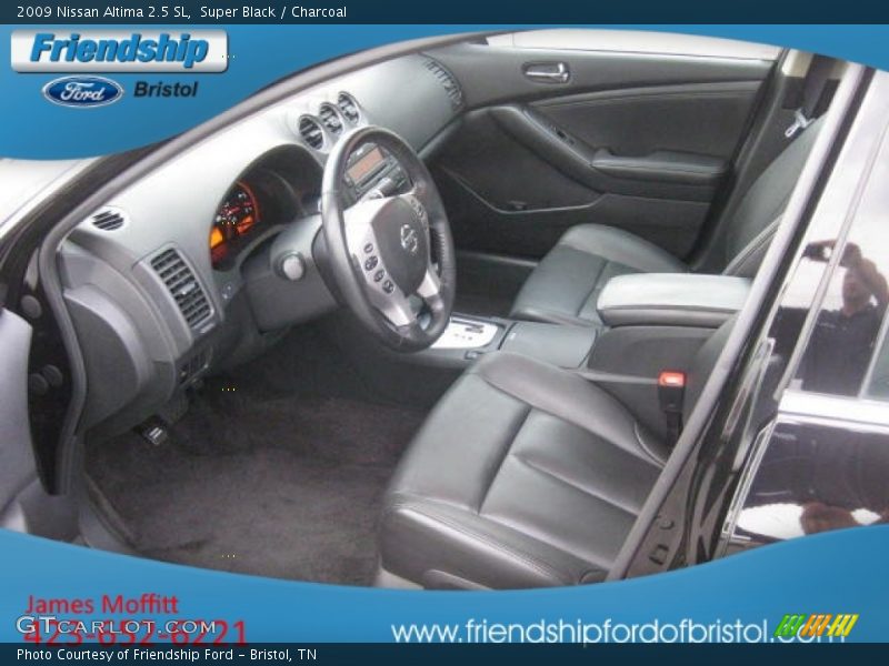 Super Black / Charcoal 2009 Nissan Altima 2.5 SL