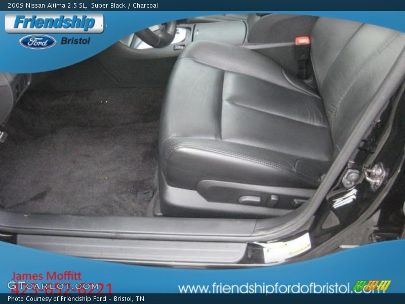 Super Black / Charcoal 2009 Nissan Altima 2.5 SL