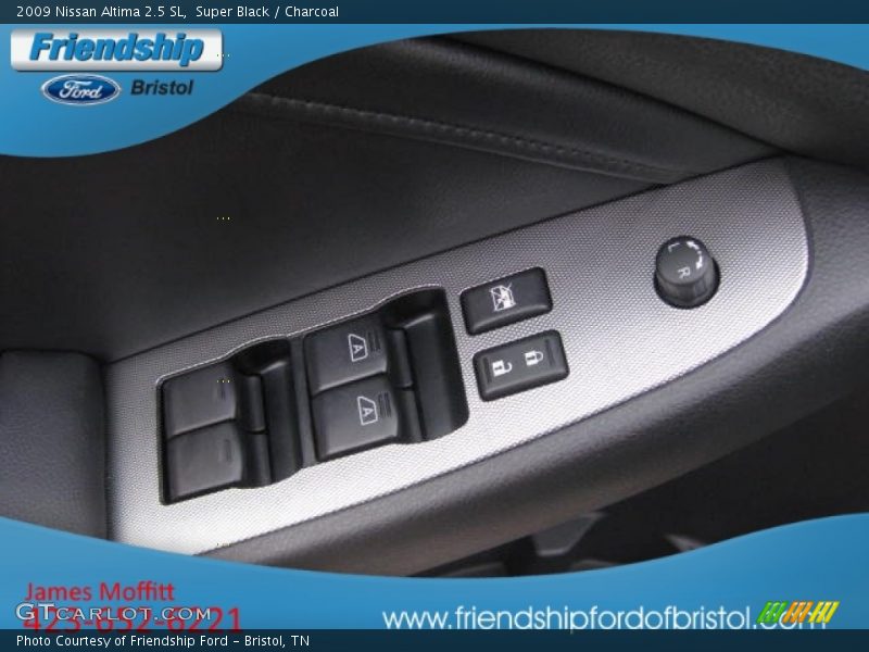 Super Black / Charcoal 2009 Nissan Altima 2.5 SL