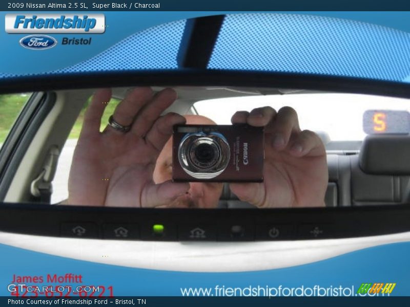 Super Black / Charcoal 2009 Nissan Altima 2.5 SL