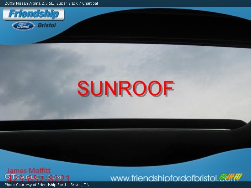 Super Black / Charcoal 2009 Nissan Altima 2.5 SL