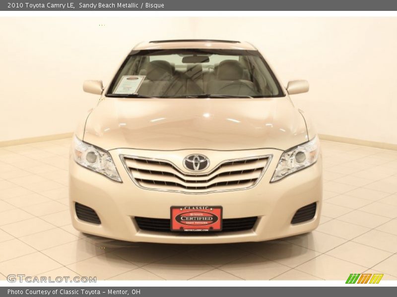 Sandy Beach Metallic / Bisque 2010 Toyota Camry LE