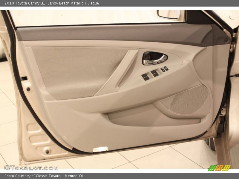 Sandy Beach Metallic / Bisque 2010 Toyota Camry LE