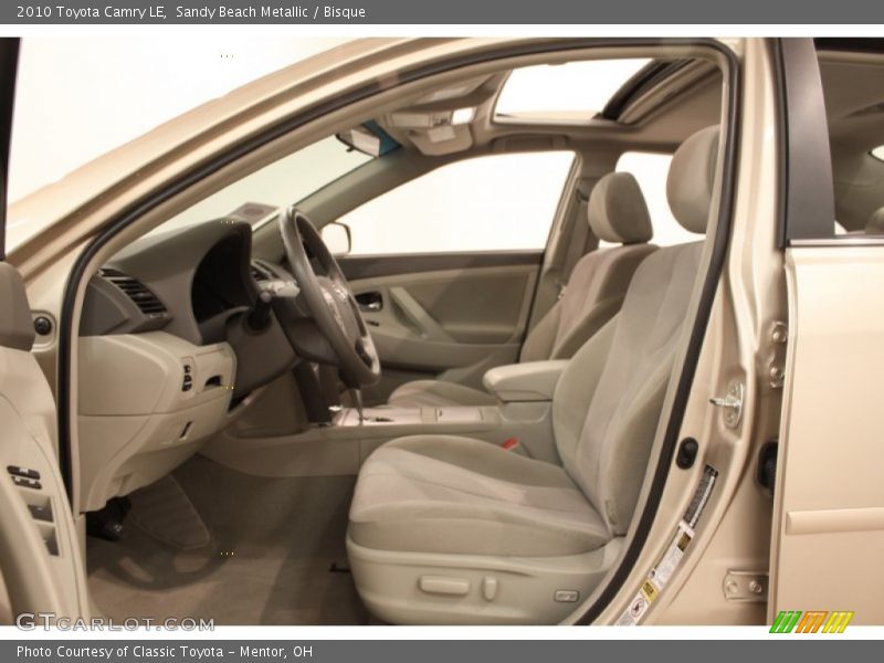 Sandy Beach Metallic / Bisque 2010 Toyota Camry LE