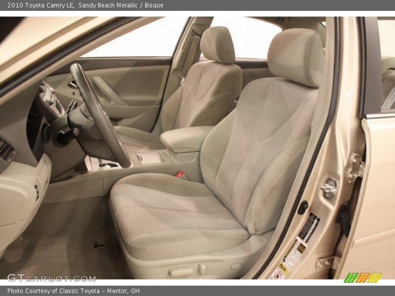 Sandy Beach Metallic / Bisque 2010 Toyota Camry LE