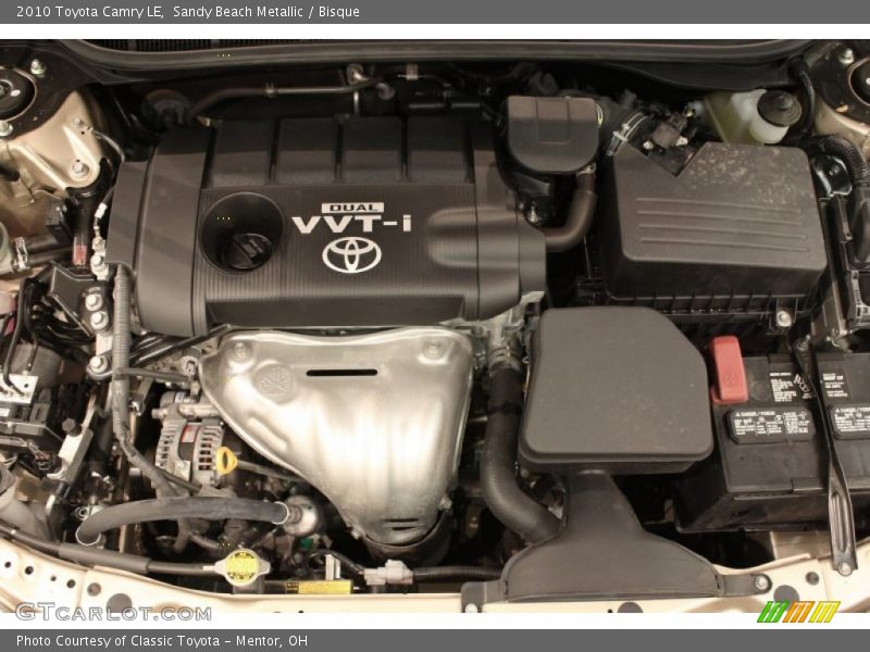 Sandy Beach Metallic / Bisque 2010 Toyota Camry LE