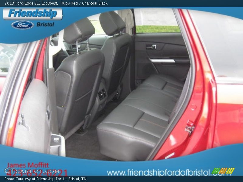 Ruby Red / Charcoal Black 2013 Ford Edge SEL EcoBoost