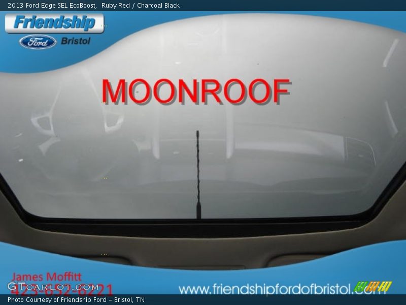 Ruby Red / Charcoal Black 2013 Ford Edge SEL EcoBoost