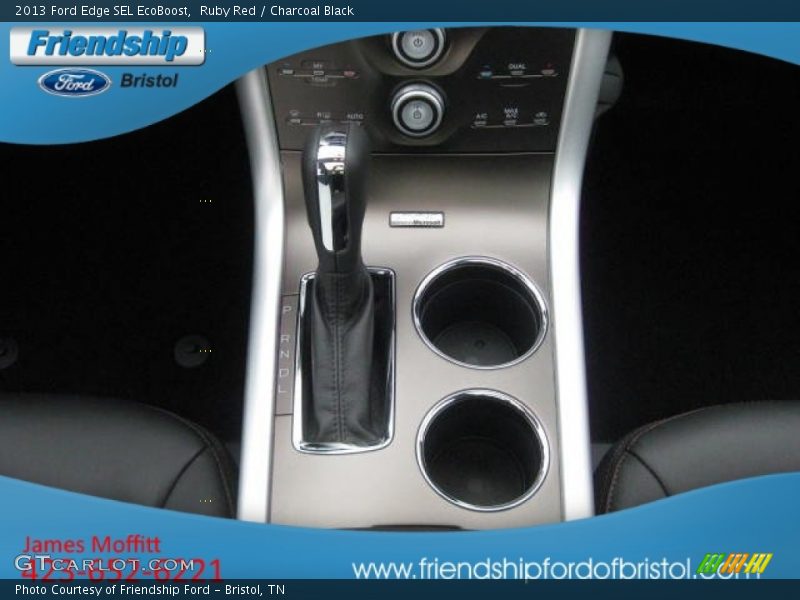Ruby Red / Charcoal Black 2013 Ford Edge SEL EcoBoost