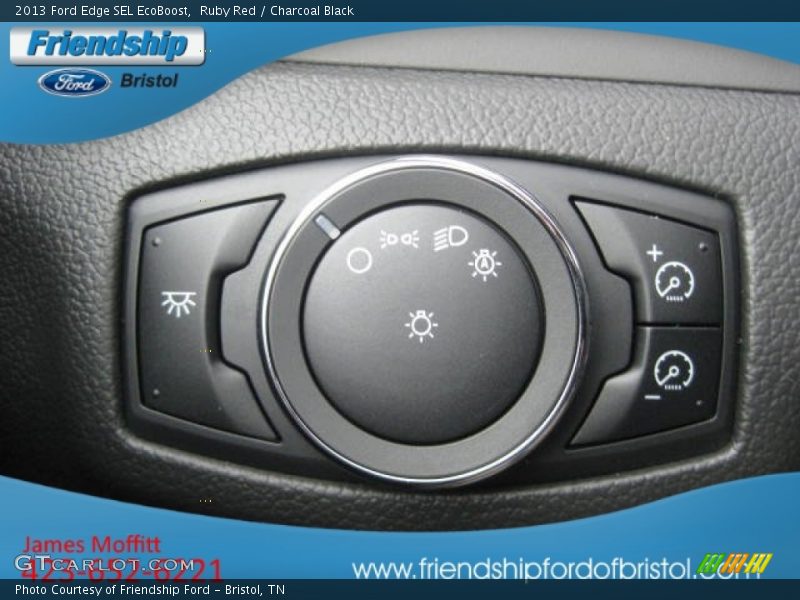 Ruby Red / Charcoal Black 2013 Ford Edge SEL EcoBoost