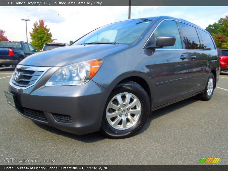 Polished Metal Metallic / Gray 2010 Honda Odyssey EX-L