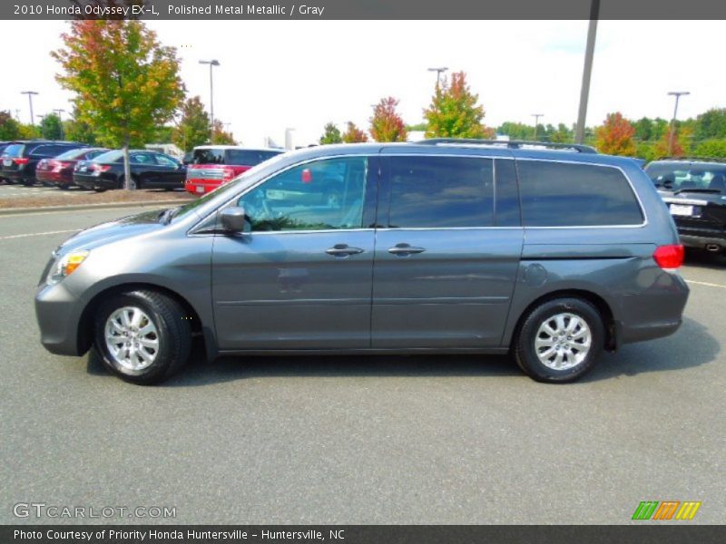 Polished Metal Metallic / Gray 2010 Honda Odyssey EX-L