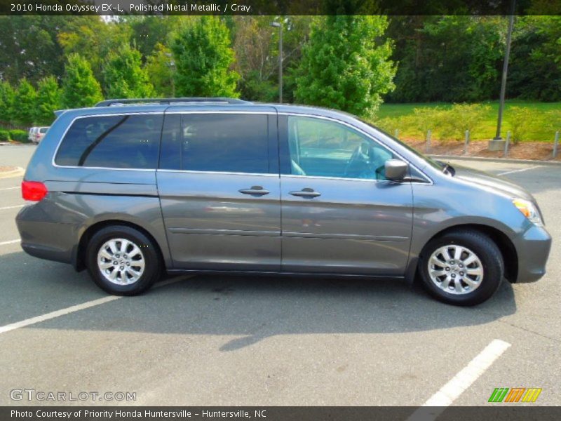 Polished Metal Metallic / Gray 2010 Honda Odyssey EX-L