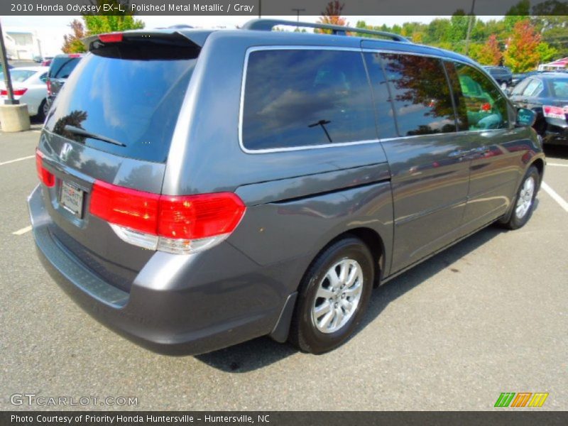 Polished Metal Metallic / Gray 2010 Honda Odyssey EX-L