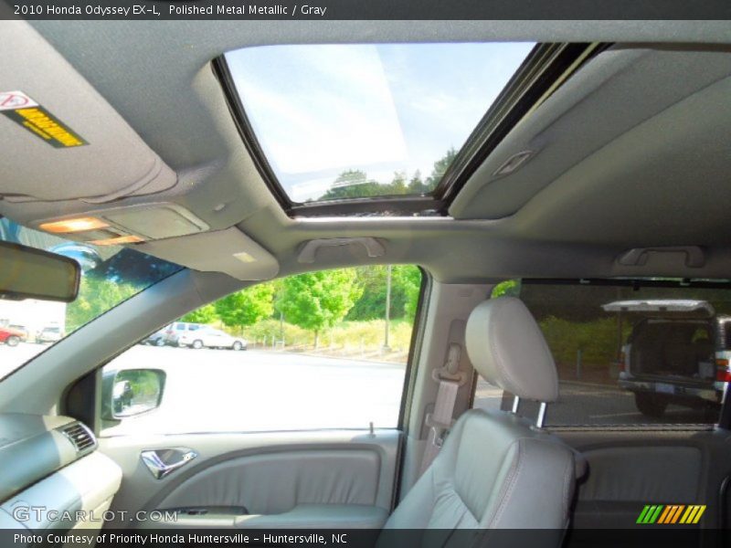 Polished Metal Metallic / Gray 2010 Honda Odyssey EX-L