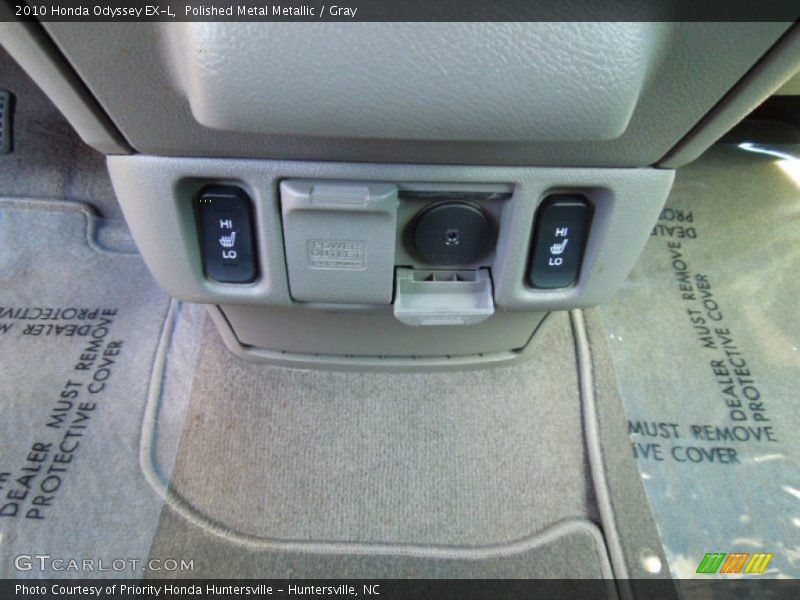 Polished Metal Metallic / Gray 2010 Honda Odyssey EX-L