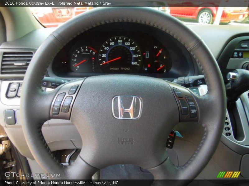 Polished Metal Metallic / Gray 2010 Honda Odyssey EX-L