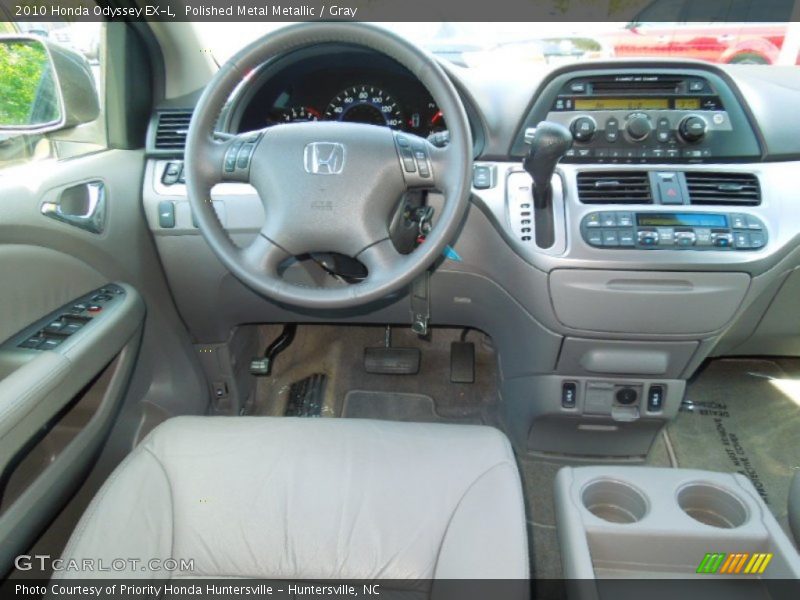 Polished Metal Metallic / Gray 2010 Honda Odyssey EX-L