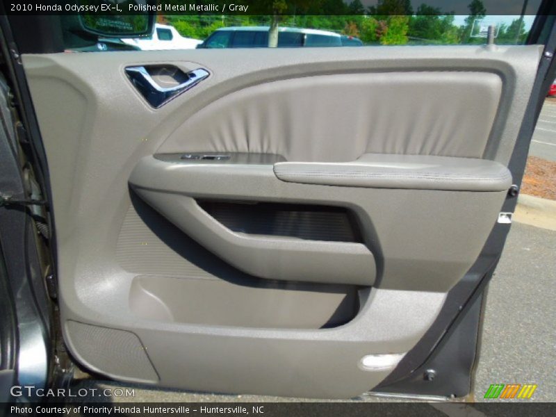 Polished Metal Metallic / Gray 2010 Honda Odyssey EX-L