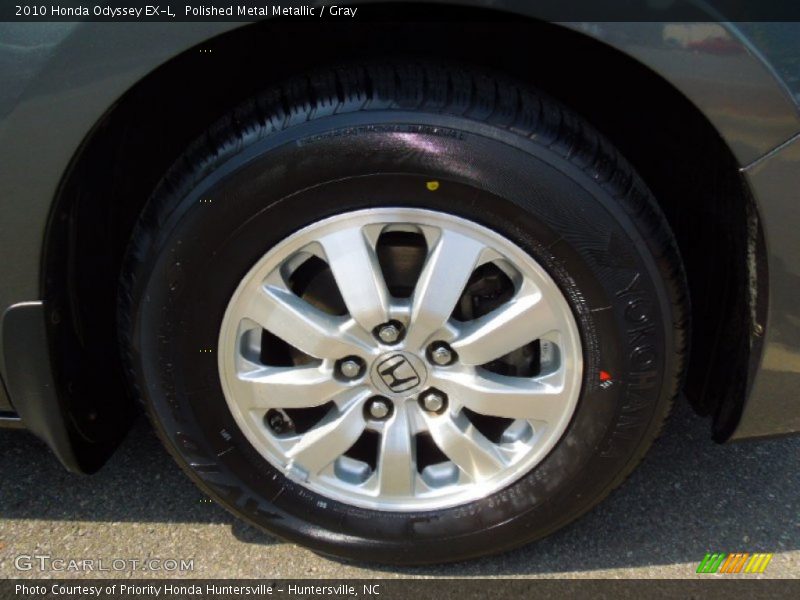 Polished Metal Metallic / Gray 2010 Honda Odyssey EX-L