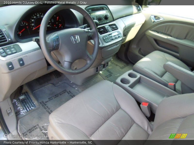 Polished Metal Metallic / Gray 2010 Honda Odyssey EX-L