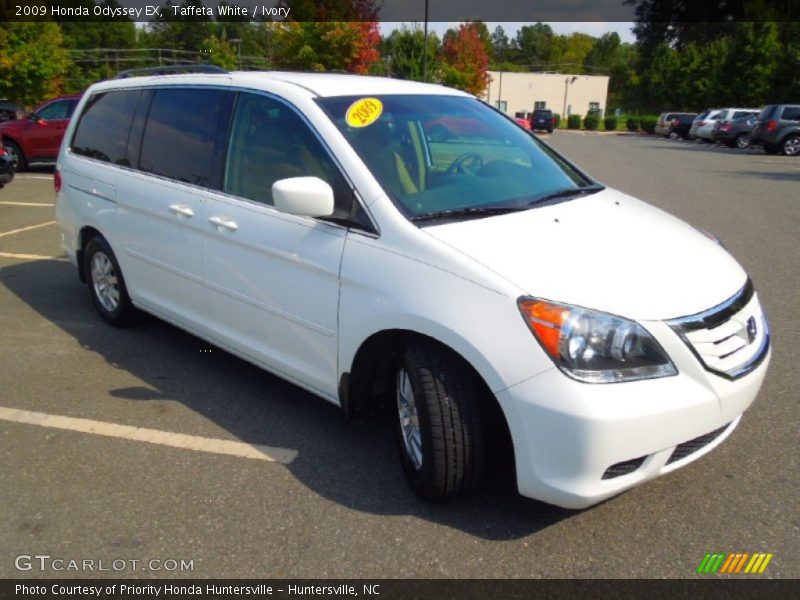 Taffeta White / Ivory 2009 Honda Odyssey EX