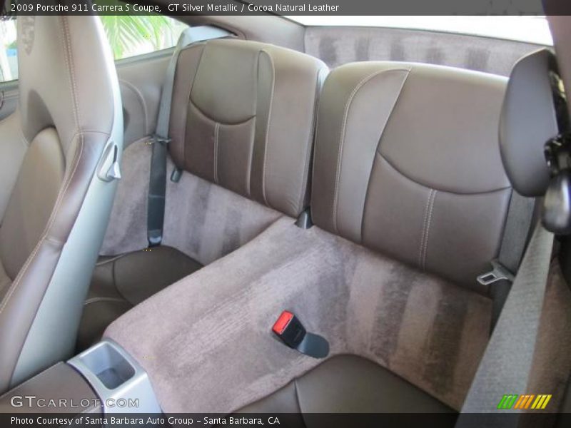  2009 911 Carrera S Coupe Cocoa Natural Leather Interior
