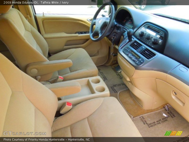 Taffeta White / Ivory 2009 Honda Odyssey EX