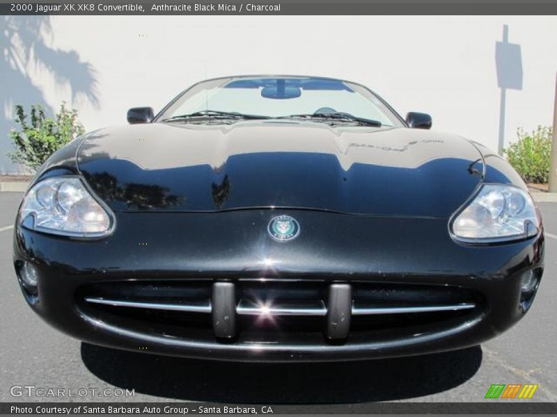 Anthracite Black Mica / Charcoal 2000 Jaguar XK XK8 Convertible