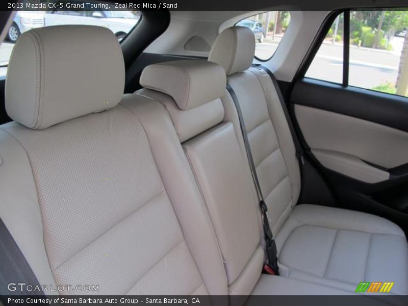 Zeal Red Mica / Sand 2013 Mazda CX-5 Grand Touring