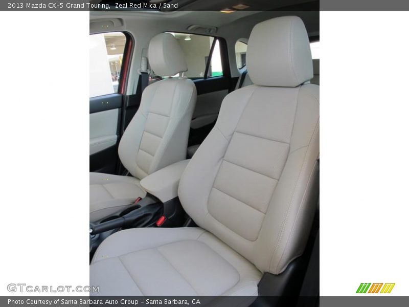 Zeal Red Mica / Sand 2013 Mazda CX-5 Grand Touring