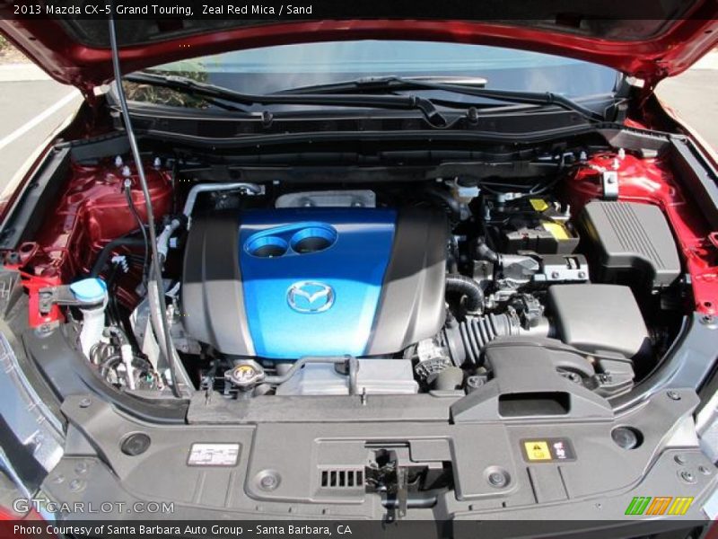 Zeal Red Mica / Sand 2013 Mazda CX-5 Grand Touring