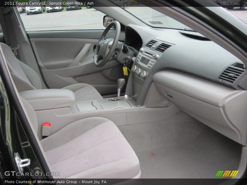 Spruce Green Mica / Ash 2011 Toyota Camry LE