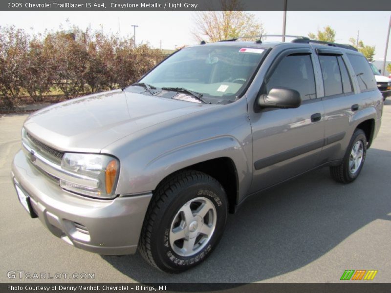 Graystone Metallic / Light Gray 2005 Chevrolet TrailBlazer LS 4x4