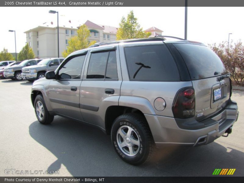 Graystone Metallic / Light Gray 2005 Chevrolet TrailBlazer LS 4x4