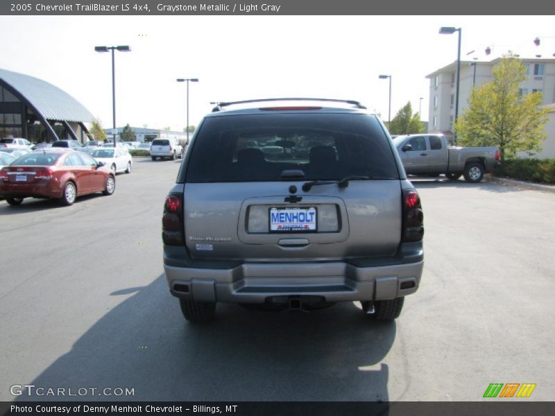 Graystone Metallic / Light Gray 2005 Chevrolet TrailBlazer LS 4x4