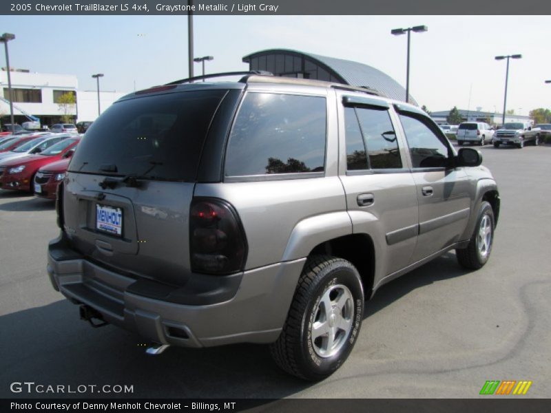 Graystone Metallic / Light Gray 2005 Chevrolet TrailBlazer LS 4x4