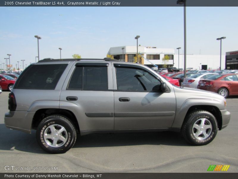 Graystone Metallic / Light Gray 2005 Chevrolet TrailBlazer LS 4x4