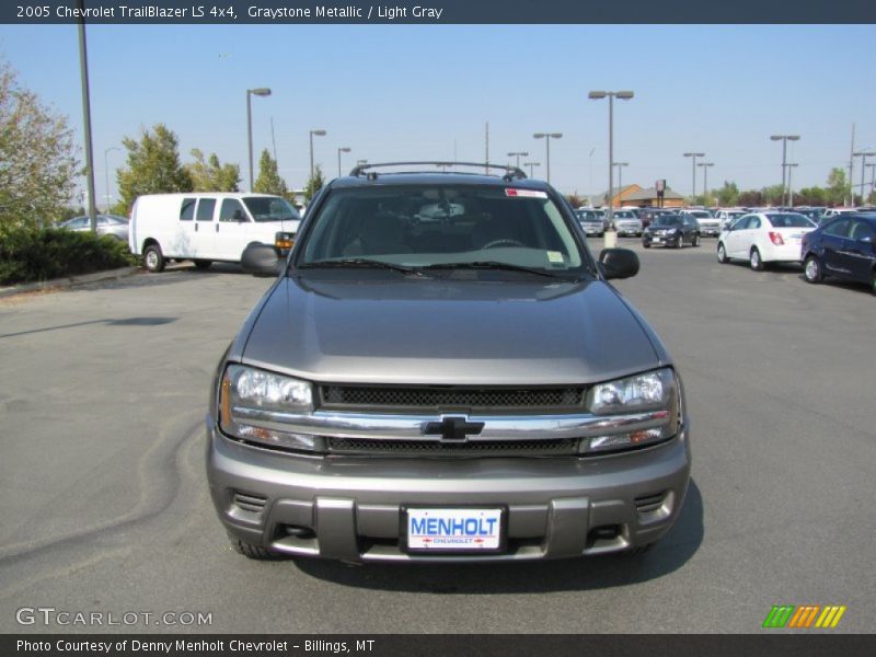 Graystone Metallic / Light Gray 2005 Chevrolet TrailBlazer LS 4x4