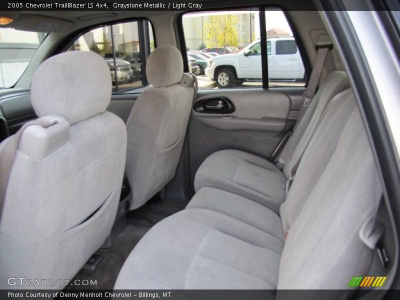 Graystone Metallic / Light Gray 2005 Chevrolet TrailBlazer LS 4x4