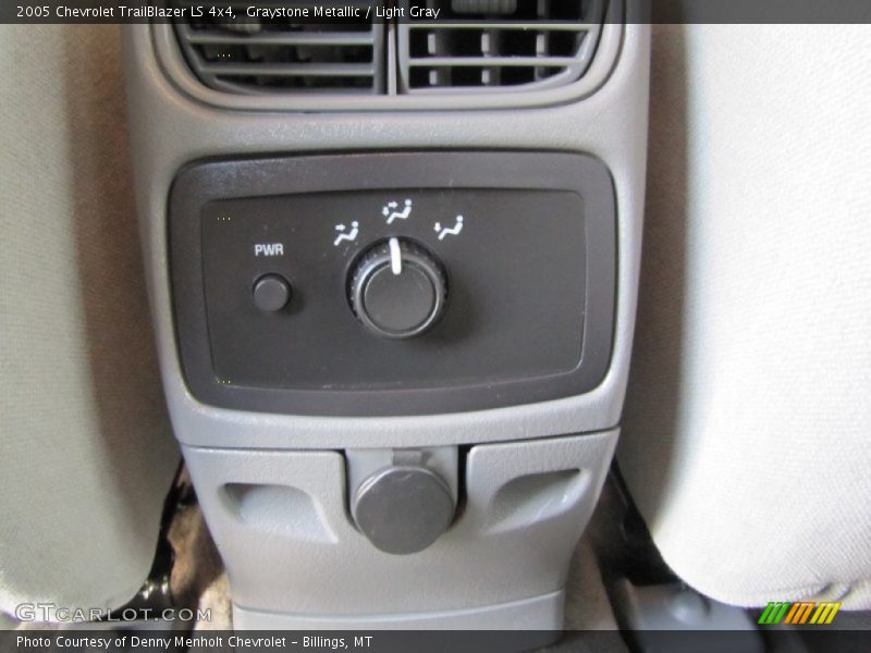Graystone Metallic / Light Gray 2005 Chevrolet TrailBlazer LS 4x4