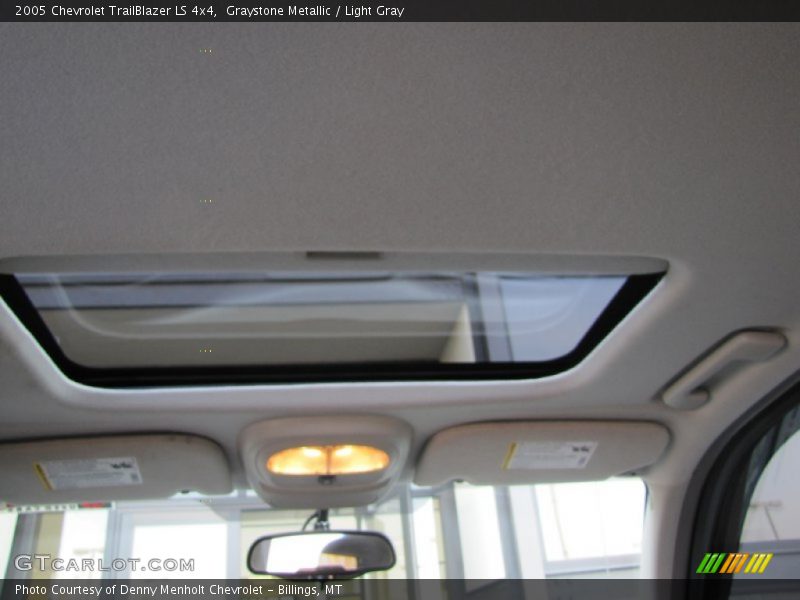 Graystone Metallic / Light Gray 2005 Chevrolet TrailBlazer LS 4x4
