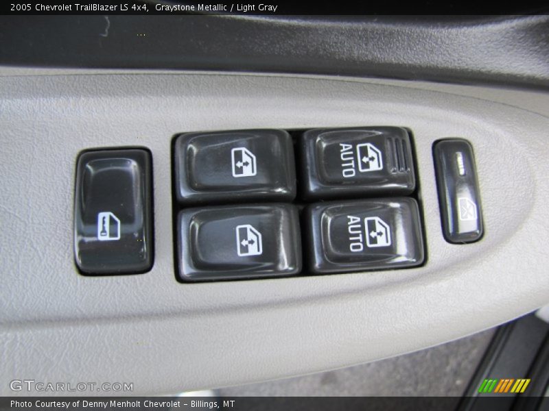 Graystone Metallic / Light Gray 2005 Chevrolet TrailBlazer LS 4x4