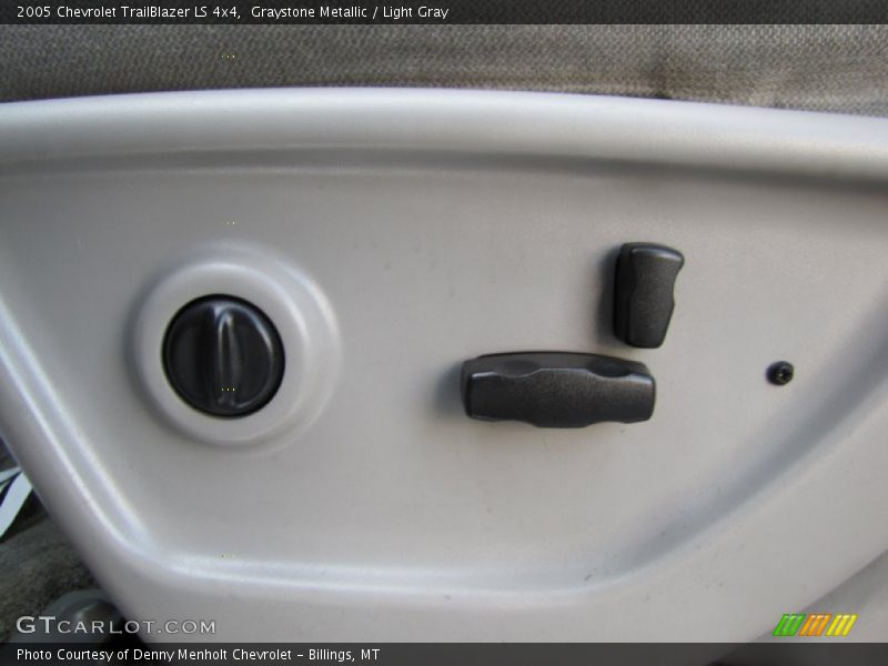 Graystone Metallic / Light Gray 2005 Chevrolet TrailBlazer LS 4x4