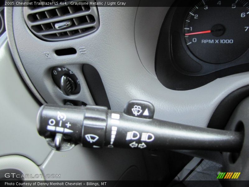 Graystone Metallic / Light Gray 2005 Chevrolet TrailBlazer LS 4x4