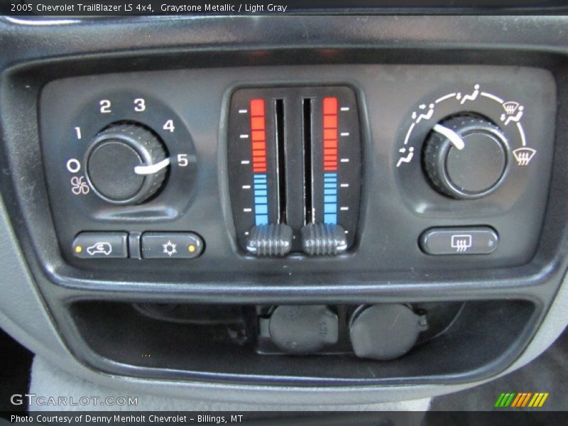 Graystone Metallic / Light Gray 2005 Chevrolet TrailBlazer LS 4x4