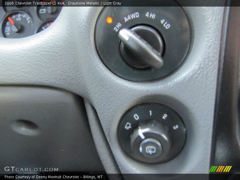 Graystone Metallic / Light Gray 2005 Chevrolet TrailBlazer LS 4x4