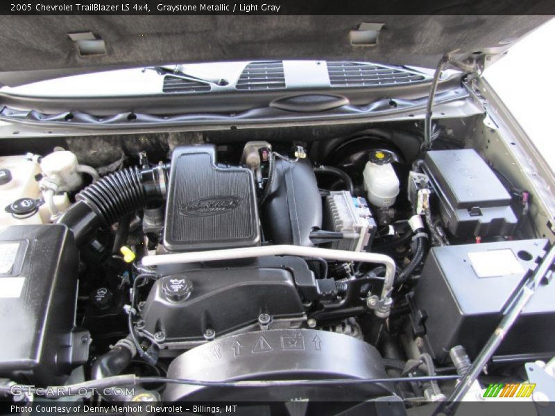 Graystone Metallic / Light Gray 2005 Chevrolet TrailBlazer LS 4x4